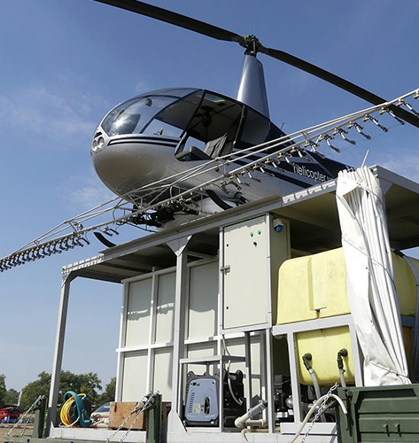 Cedar Rapids Helicopter Ice Melt