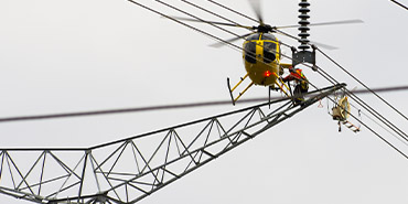 Cedar Rapids Helicopter Transmission Line Maintenance