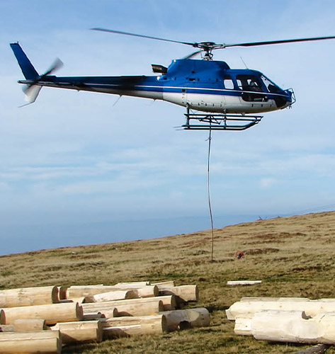 Cedar Rapids Helicopter Logging