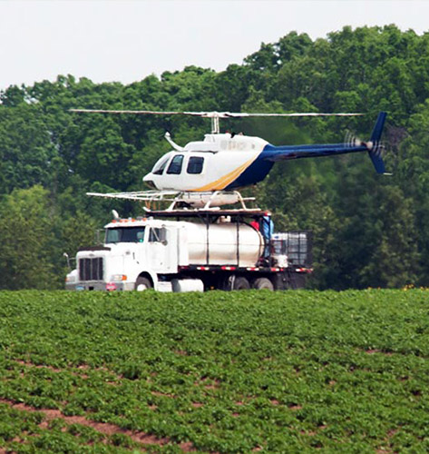 Cedar Rapids Helicopter Truck Re-Fuel